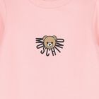Baby Girls Pink Teddy Bear Logo Babygrow, 5, hi-res