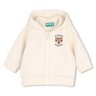 Younger Beige Tiger Logo Shorts Set, 1, hi-res