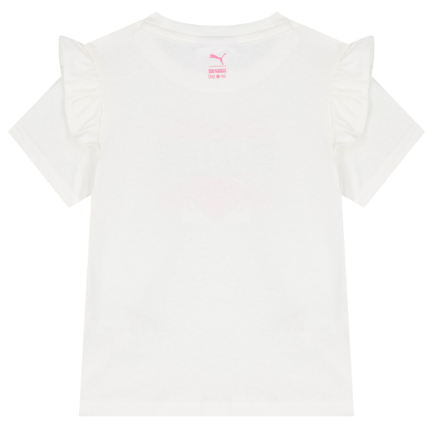 Girls White Hello Kitty T-Shirt, 1, hi-res