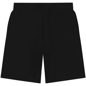 Boys Black Logo Shorts