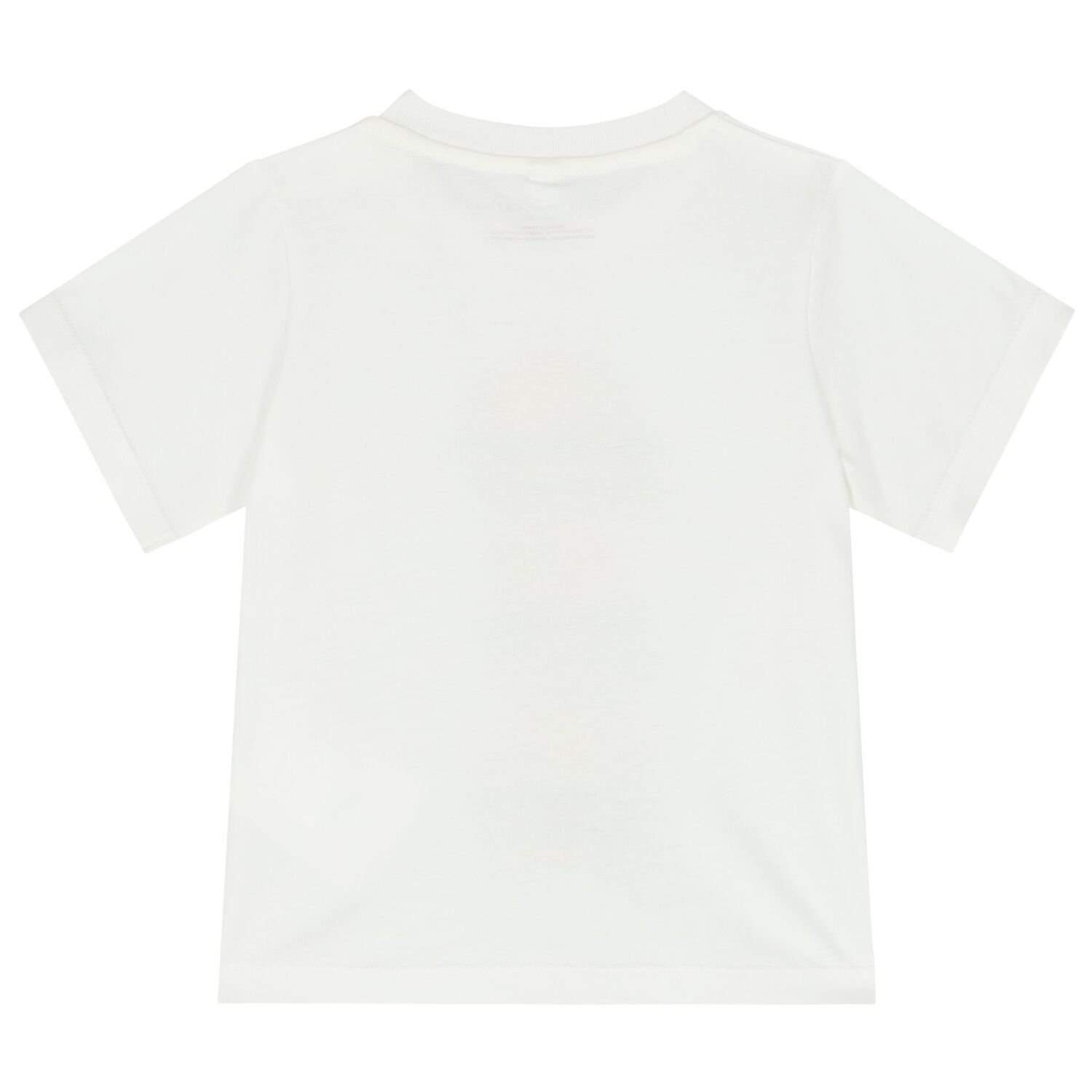 Younger Boys Ivory Burger T-Shirt, 1, hi-res