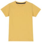 Boys Yellow Logo T-Shirt, 3, hi-res