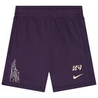 Boys Purple Mbappé Logo Shorts, 1, hi-res