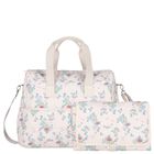 Baby Girls Pink Floral Logo Changing Bag, 1, hi-res