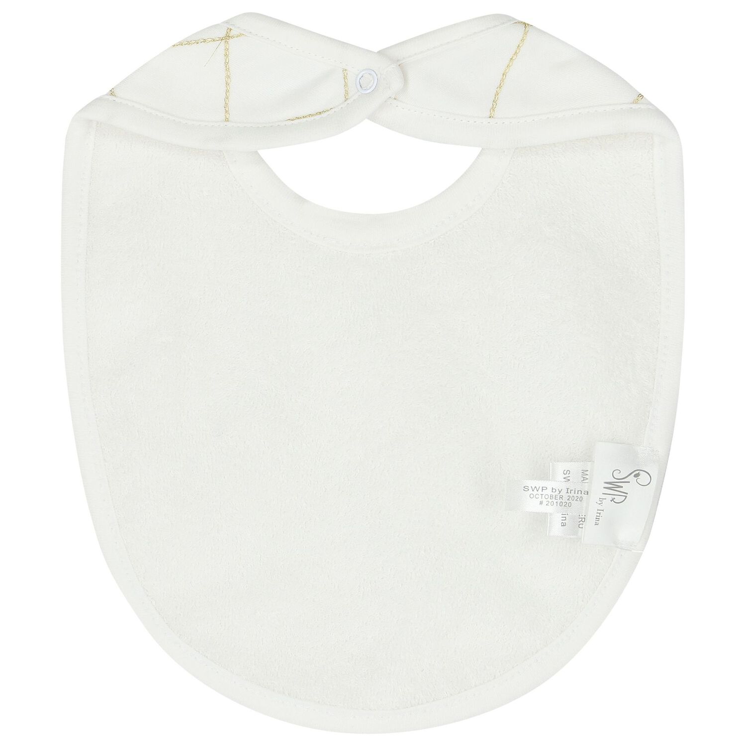 Baby Boys White & Gold Logo Babygrow Gift Set, 1, hi-res