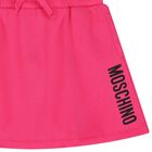 Girls Pink Logo Skirt, 1, hi-res