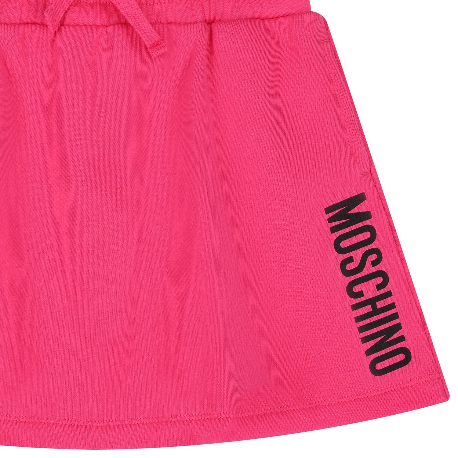 Girls Pink Logo Skirt, 1, hi-res