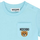 Blue Teddy Bear Logo T-Shirt, 2, hi-res