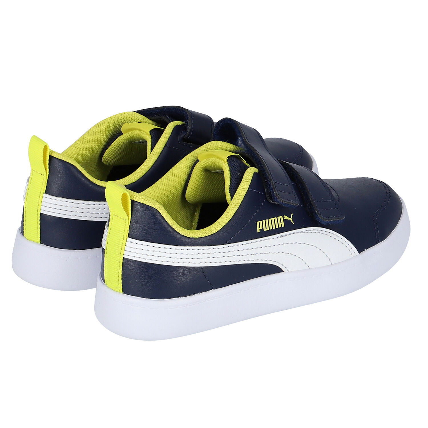Boys Navy Courtflex Trainers, 2, hi-res image number null