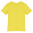 Boys Yellow Logo T-Shirt, 2, hi-res