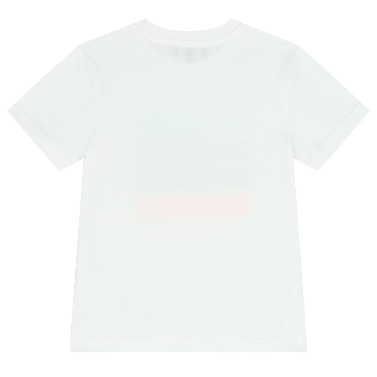 Boys White Logo T-Shirt, 2, hi-res image number null