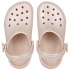 Girls Metallic Beige Classic Clogs Sandals , 1, hi-res