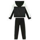 Girls White & Black Tracksuit, 1, hi-res