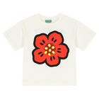 Ivory Boke Flower T-Shirt, 1, hi-res