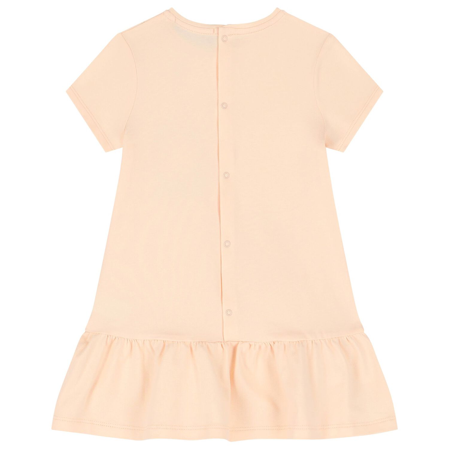 Younger Girls Pink Logo Bag Dress, 3, hi-res