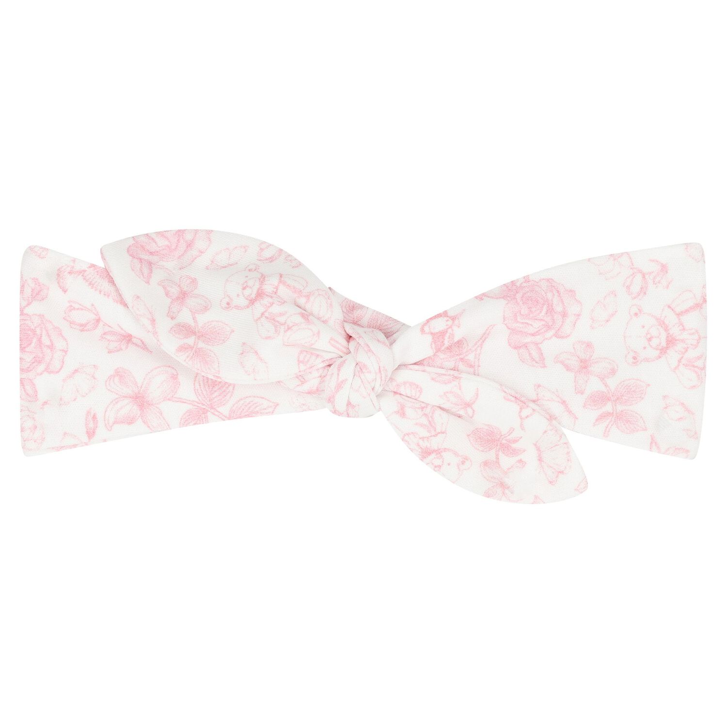 Baby Girls White & Pink Floral Babygrow Gift Set, 1, hi-res