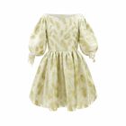 Girls Ivory & Gold Special Occasion Dress, 1, hi-res