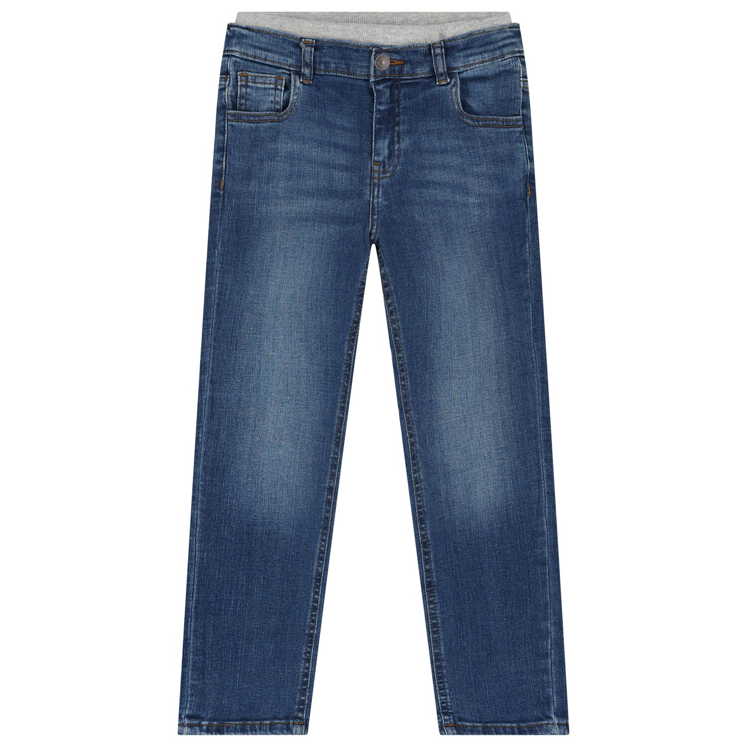 Boys Blue Denim Jeans, 1, hi-res image number null