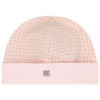 Baby Girls & Gold Pink Logo Hat, 3, hi-res
