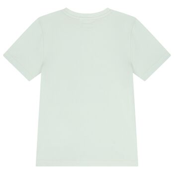 Boys Green Logo T-Shirt