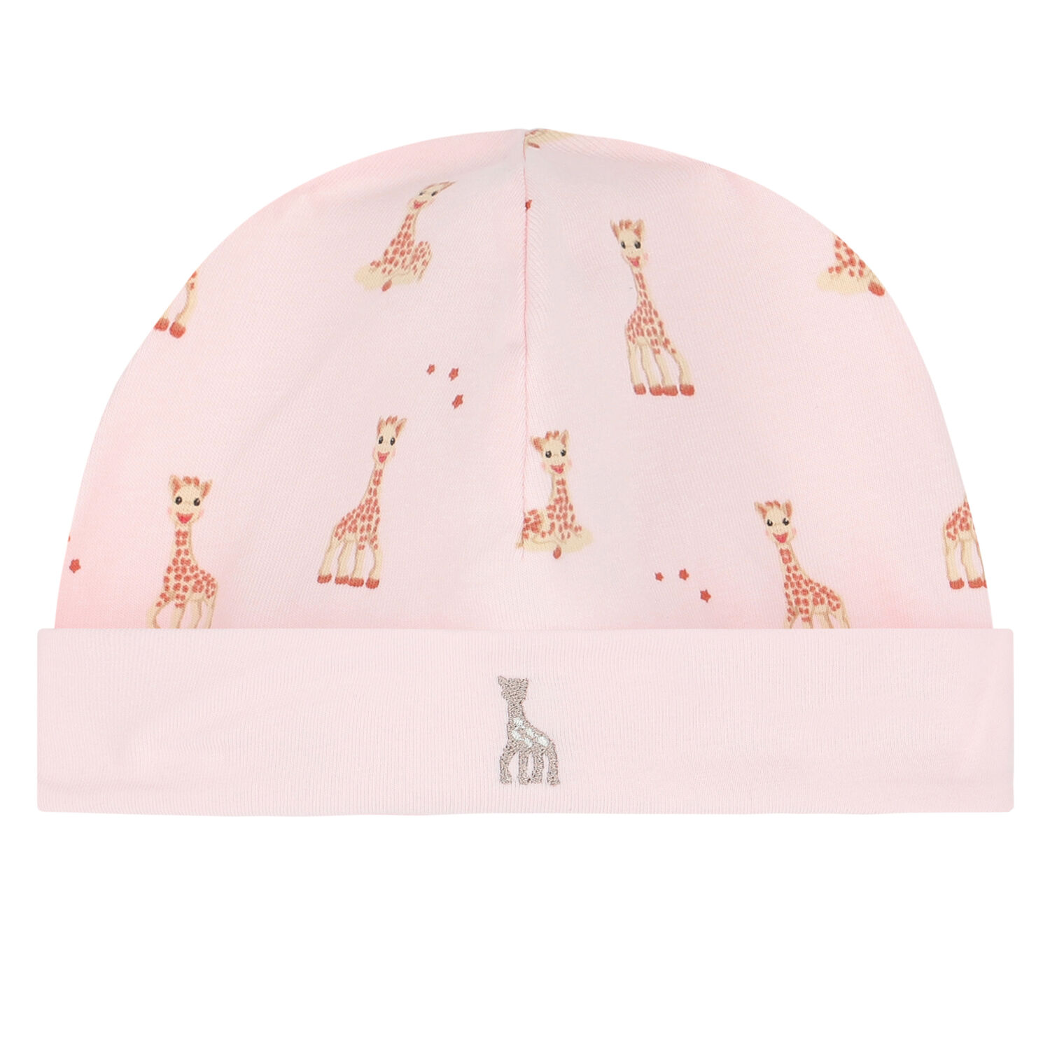 Pink Logo Baby Hat, 3, hi-res
