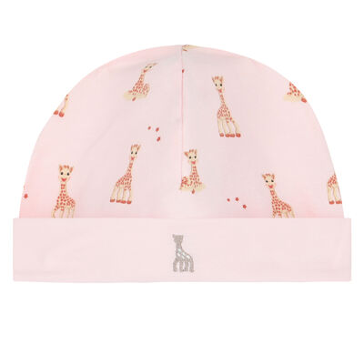 Pink Logo Baby Hat