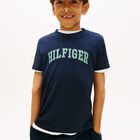 Boys Navy Blue Varsity Logo T-Shirt, 1, hi-res