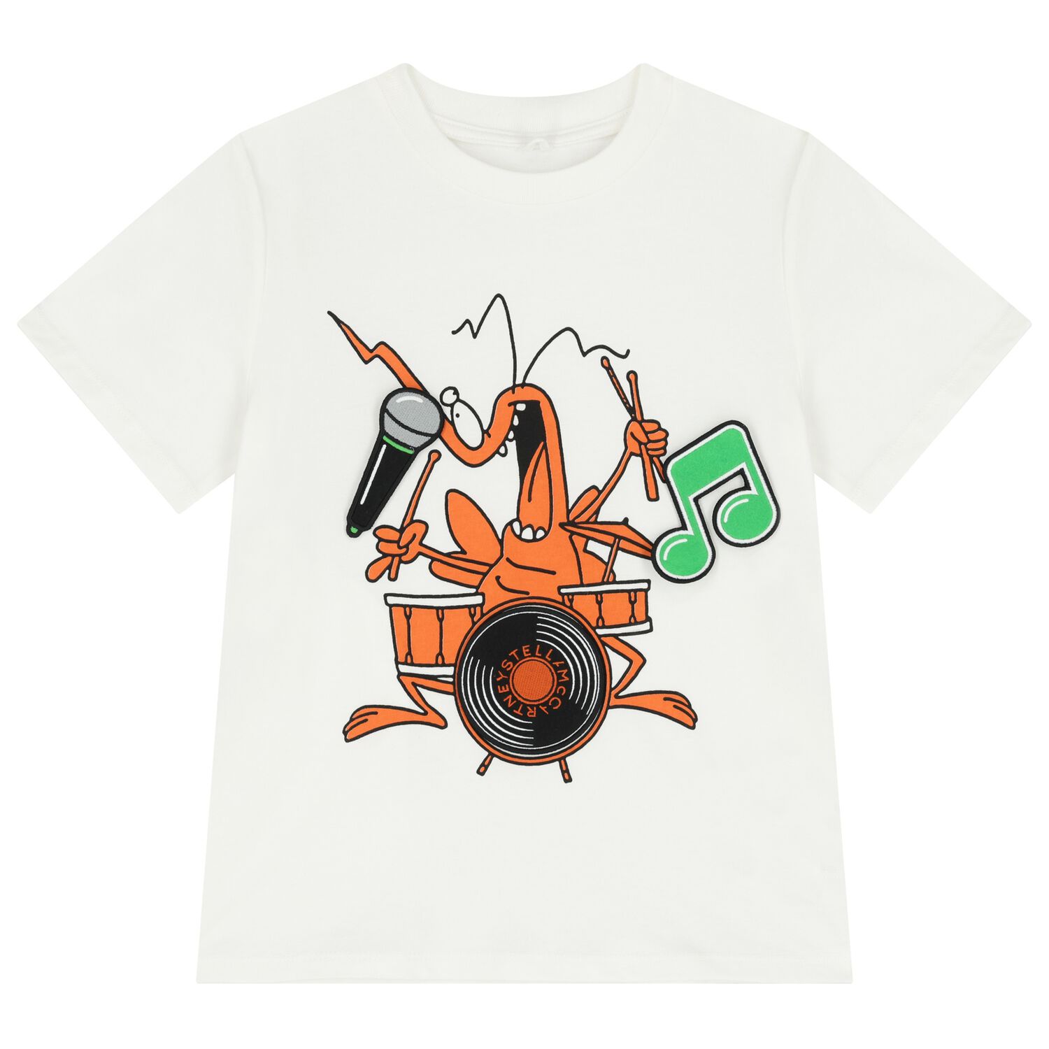  Boys White Bug T-Shirt, 1, hi-res