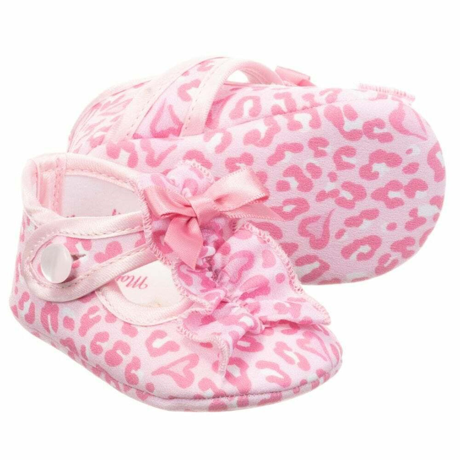 Baby Girls Pink Pre Walker Shoes, 1, hi-res