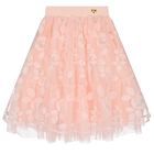 Girls Pink Tulle Sequin Skirt , 1, hi-res