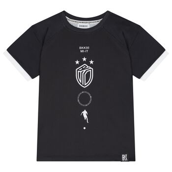 Boys Black Logo T-Shirt
