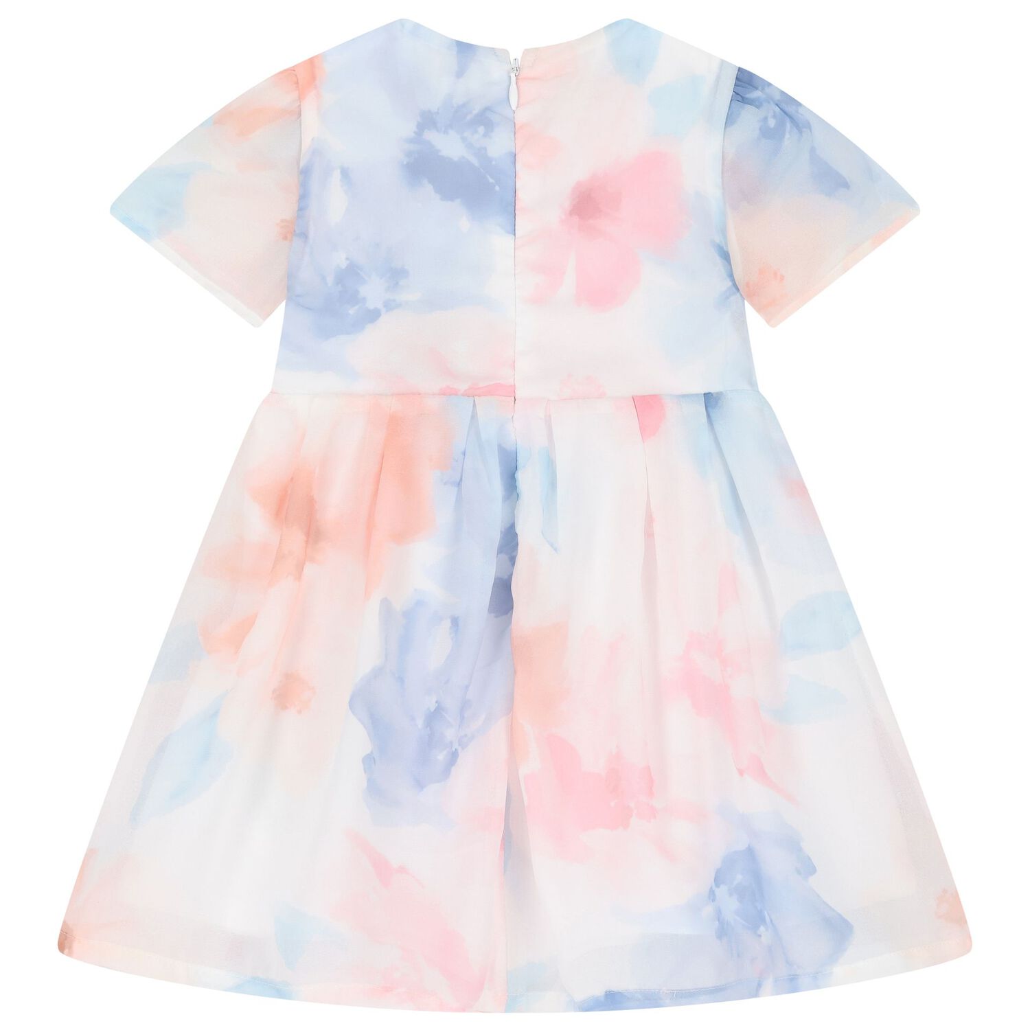 Baby Girls Multi-Coloured Chiffon Dress Set, 1, hi-res