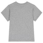 Grey Teddy Bear Logo T-Shirt, 6, hi-res