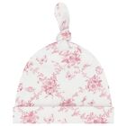 Baby Girls White & Pink Floral & Butterflies Babygrow Set, 1, hi-res