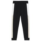 Boys Black Logo Joggers, 1, hi-res