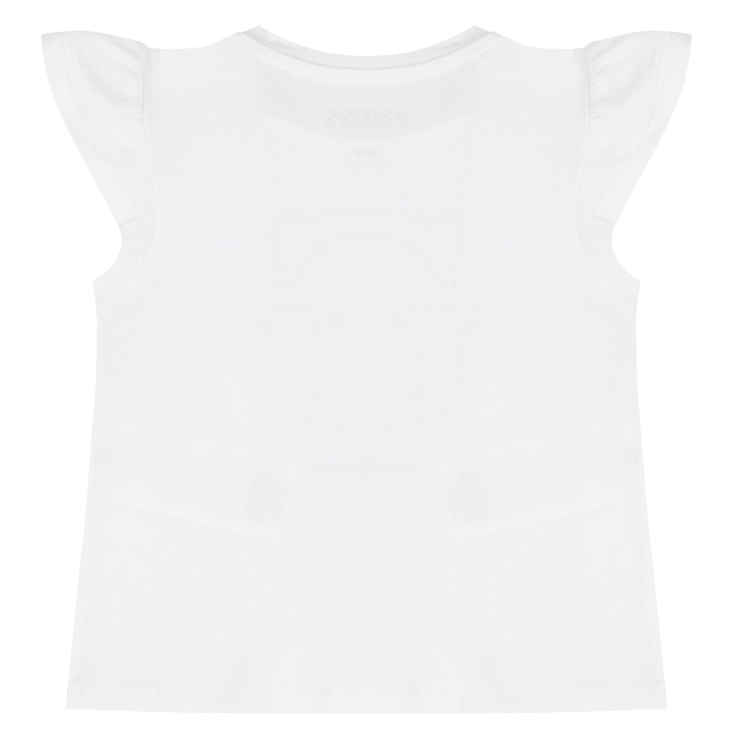 Baby Girls White & Pink Chiffon Skirt Set, 1, hi-res