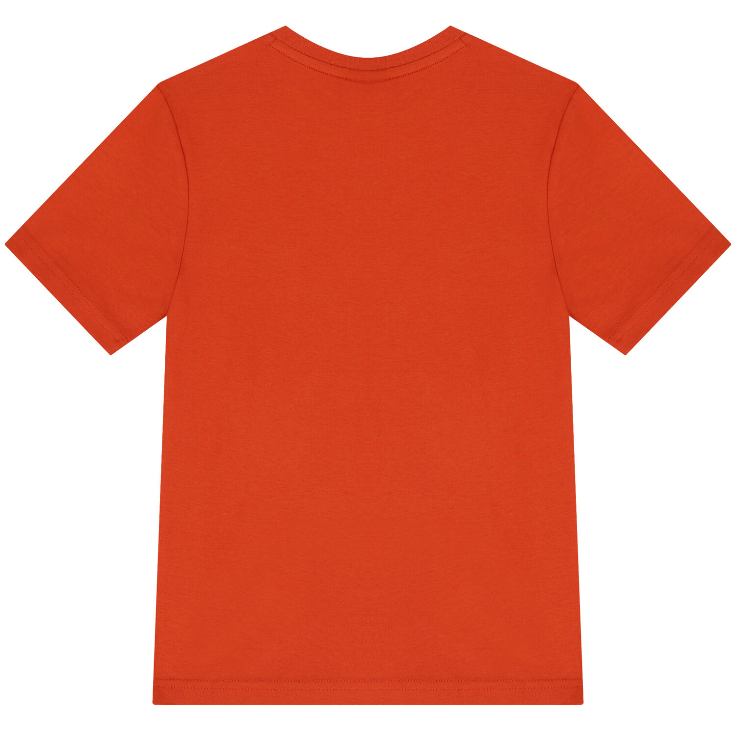 Boys Orange Logo T-Shirt, 4, hi-res image number null