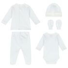 Boys White & Blue Stars Baby Gift Set, 1, hi-res