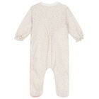 Baby Girls Pink & Ivory Babygrows ( 2-Pack ), 1, hi-res