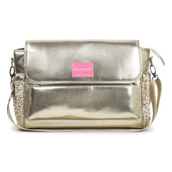 Baby Girls Gold Changing Bag