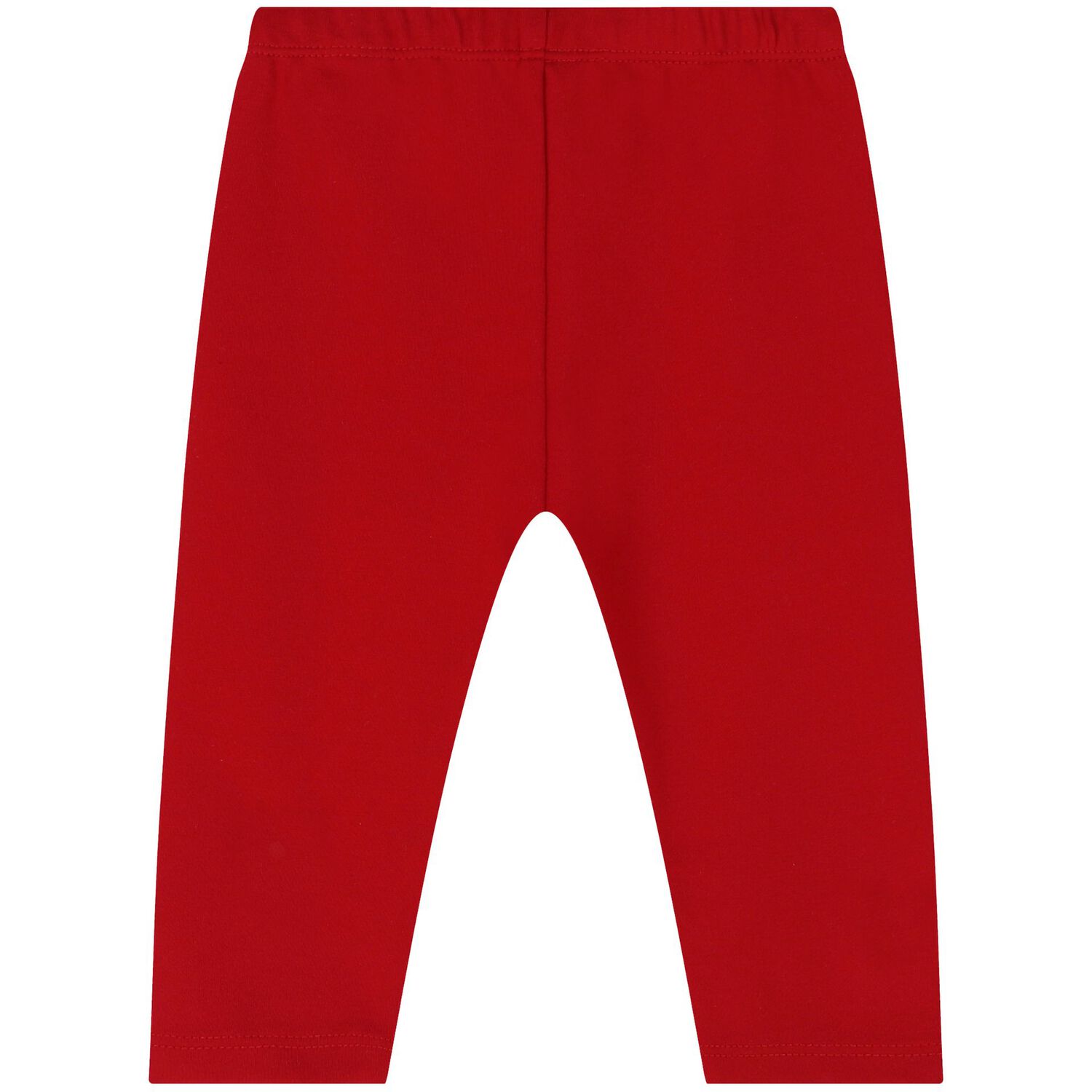 Younger Girls Ivory & Red Trousers Set, 1, hi-res