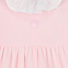 Baby Girls Pink Logo Babygrow, 1, hi-res