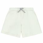 Girls Ivory & Silver Shorts, 1, hi-res