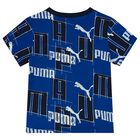 Younger Boys Blue Logo Shorts Set, 2, hi-res