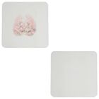 Baby Girl Ivory Bunny Muslin Swaddles ( 2-Pack ), 1, hi-res