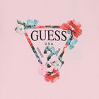 Girls Pink Logo Dress, 1, hi-res