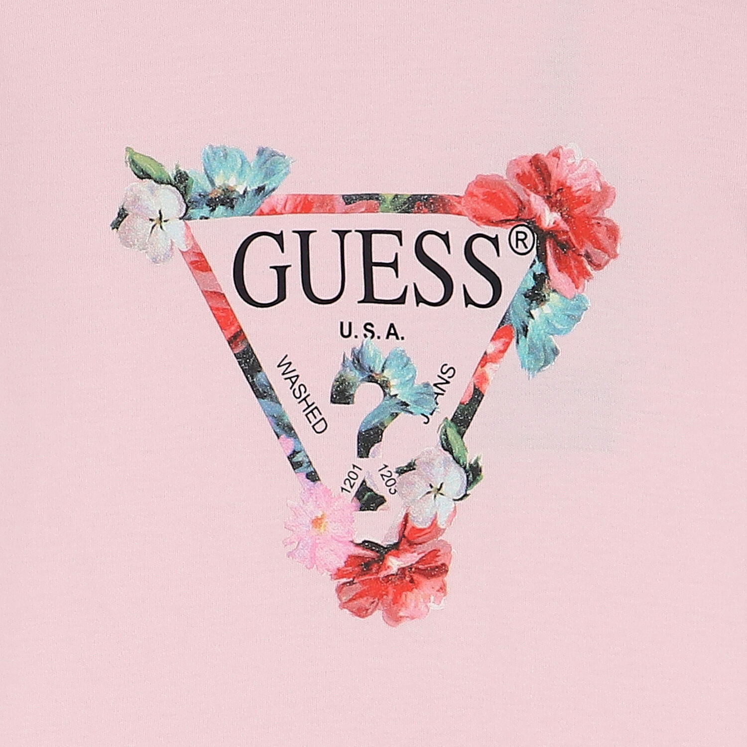 Girls Pink Logo Dress, 1, hi-res