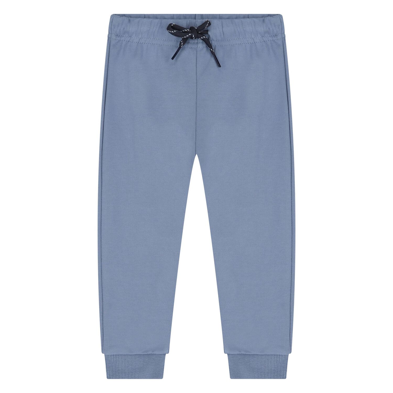 Younger Boys Beige & Blue 3 Piece Tracksuit, 2, hi-res