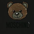 Black Reversible Sequin Logo T-Shirt, 1, hi-res