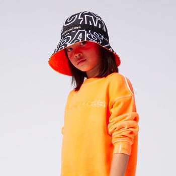 Black & Orange Reversible Hat